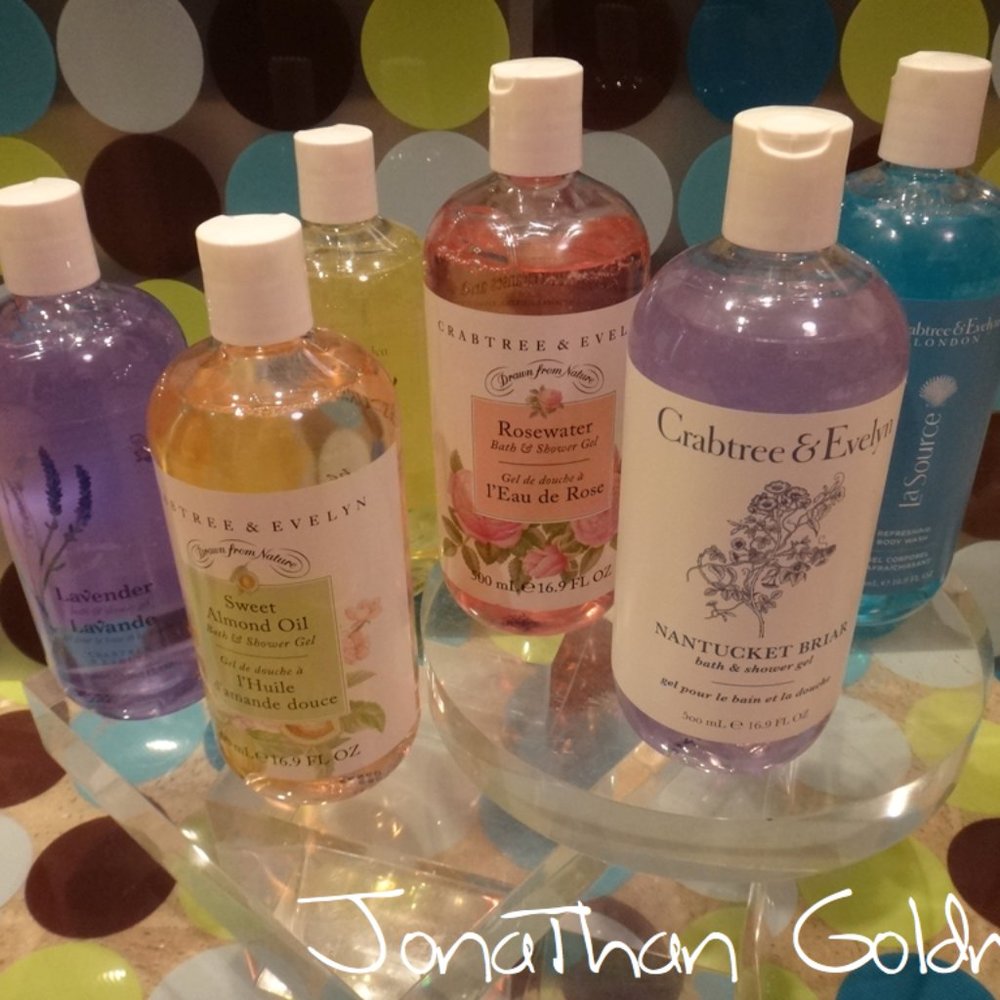 Crabtree & Evelyn La Source Rosewater Nantucket Briar & Citron Lavender Bath Gel